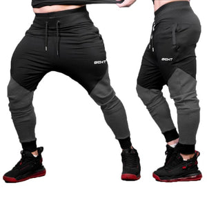 Mens Joggers Casual Pants Fitness Men Sportswear Tracksuit Bottoms Skinny Sweatpants Trousers Black Gyms Jogger Track Pants