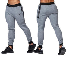 Load image into Gallery viewer, Mens Joggers Casual Pants Fitness Men Sportswear Tracksuit Bottoms Skinny Sweatpants Trousers Black Gyms Jogger Track Pants