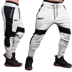 Mens Joggers Casual Pants Fitness Men Sportswear Tracksuit Bottoms Skinny Sweatpants Trousers Black Gyms Jogger Track Pants