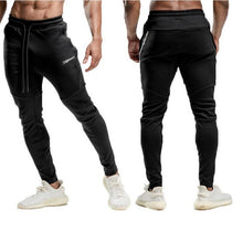 Load image into Gallery viewer, Mens Joggers Casual Pants Fitness Men Sportswear Tracksuit Bottoms Skinny Sweatpants Trousers Black Gyms Jogger Track Pants