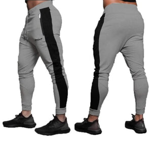 Mens Joggers Casual Pants Fitness Men Sportswear Tracksuit Bottoms Skinny Sweatpants Trousers Black Gyms Jogger Track Pants