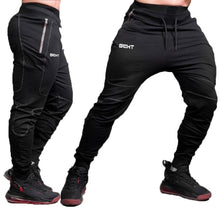 Load image into Gallery viewer, Mens Joggers Casual Pants Fitness Men Sportswear Tracksuit Bottoms Skinny Sweatpants Trousers Black Gyms Jogger Track Pants