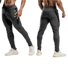 Load image into Gallery viewer, Mens Joggers Casual Pants Fitness Men Sportswear Tracksuit Bottoms Skinny Sweatpants Trousers Black Gyms Jogger Track Pants