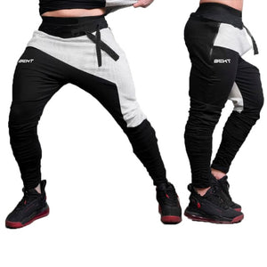 Mens Joggers Casual Pants Fitness Men Sportswear Tracksuit Bottoms Skinny Sweatpants Trousers Black Gyms Jogger Track Pants