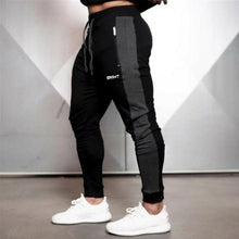 Load image into Gallery viewer, Mens Joggers Casual Pants Fitness Men Sportswear Tracksuit Bottoms Skinny Sweatpants Trousers Black Gyms Jogger Track Pants