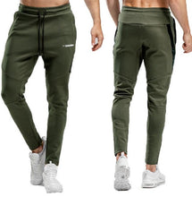 Load image into Gallery viewer, Mens Joggers Casual Pants Fitness Men Sportswear Tracksuit Bottoms Skinny Sweatpants Trousers Black Gyms Jogger Track Pants