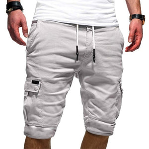 Mens Military Cargo Shorts Mens Beach Shorts Loose Work Casual Short Pants Men's Multi-pocket Sports Fitness Shorts