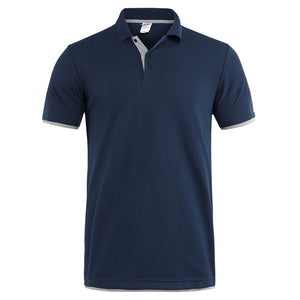 Mens Polo Shirt Brands Clothing 2019 Short Sleeve Summer Shirt Man Black Cotton Poloshirt Men Plus Size Polo Shirts