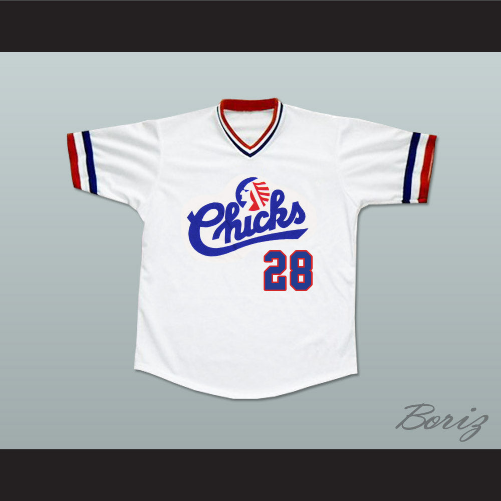 Bo Jackson 28 Memphis Chicks White Baseball Jersey