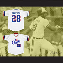 Load image into Gallery viewer, Bo Jackson 28 Memphis Chicks White Baseball Jersey