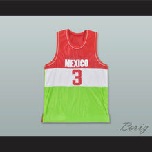 Load image into Gallery viewer, Mexico 3 Tricolor Basketball Jersey