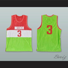 Load image into Gallery viewer, Mexico 3 Tricolor Basketball Jersey