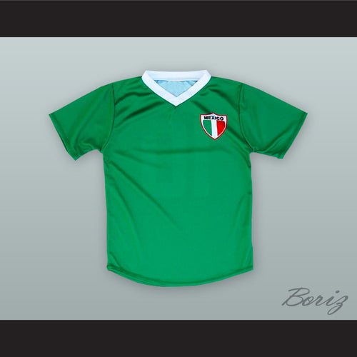 Mexico 10 Green Soccer Jersey
