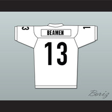 Load image into Gallery viewer, Willie Beamen 13 Miami Sharks White Football Jersey Any Given Sunday Includes AFFA Patch