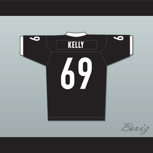 Patrick 'Madman' Kelly 69 Miami Sharks White Trim Football Jersey Any Given Sunday Includes AFFA Patch