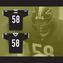 Load image into Gallery viewer, Luther &#39;Shark&#39; Lavay 58 Miami Sharks White Trim Football Jersey Any Given Sunday Includes AFFA Patch