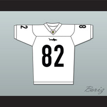Load image into Gallery viewer, Terrell Owens 82 Miami Sharks White Football Jersey Any Given Sunday Includes AFFA Patch