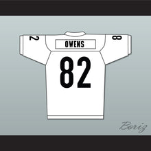 Load image into Gallery viewer, Terrell Owens 82 Miami Sharks White Football Jersey Any Given Sunday Includes AFFA Patch