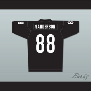 Jimmy Sanderson 88 Miami Sharks Football Jersey Any Given Sunday Includes AFFA Patch