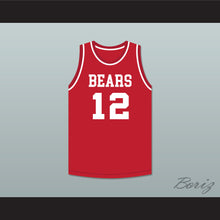 Load image into Gallery viewer, Michael Jordan 12 Emma B Trask Middle School Bears Red Basketball Jersey 2