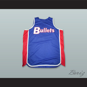 Michael Jordan 23 Baltimore Bullets Blue Basketball Jersey