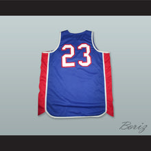 Load image into Gallery viewer, Michael Jordan 23 Baltimore Bullets Blue Basketball Jersey