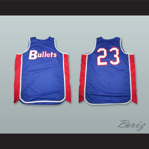 Michael Jordan 23 Baltimore Bullets Blue Basketball Jersey