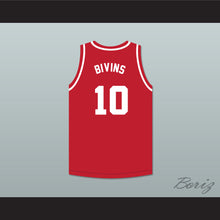 Load image into Gallery viewer, Michael Bivins 10 New Edition Red Basketball Jersey