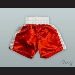 Michael 'Jinx' Spinks Red Boxing Shorts