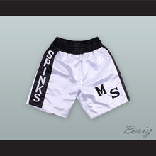 Load image into Gallery viewer, Michael &#39;Jinx&#39; Spinks White Boxing Shorts