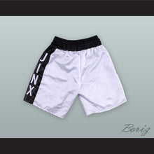 Load image into Gallery viewer, Michael &#39;Jinx&#39; Spinks White Boxing Shorts