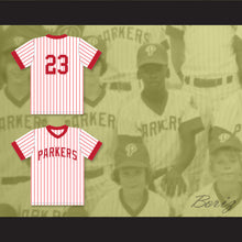 Load image into Gallery viewer, Michael Jordan 23 Parkers Youth Little League Pinstriped Baseball Jersey