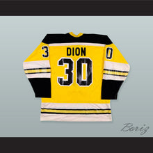 Load image into Gallery viewer, WHA Michel Dion 30 Cincinnati Stingers Hockey Jersey