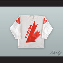 Load image into Gallery viewer, Michel Goulet 15 Team Canada Canada Cup White Hockey Jersey