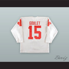 Load image into Gallery viewer, Michel Goulet 15 Team Canada Canada Cup White Hockey Jersey