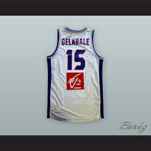 Load image into Gallery viewer, Mickael Gelabale 15 France National Team White Basketball Jersey