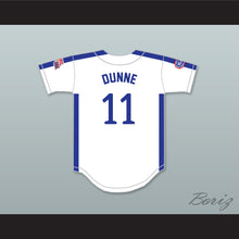Load image into Gallery viewer, Mike Dunne 11 1984 USA Team White Button Down Baseball Jersey