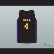 Load image into Gallery viewer, Mike Evans 4 Ball High School Tors Black Basketball Jersey