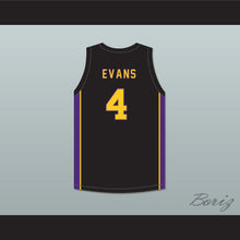 Load image into Gallery viewer, Mike Evans 4 Ball High School Tors Black Basketball Jersey