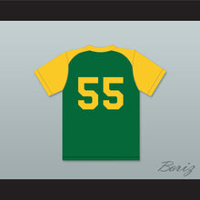 Load image into Gallery viewer, Mike Mussina 55 Johnny Z&#39;s Little League Green Baseball Jersey 1