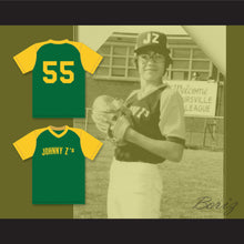 Load image into Gallery viewer, Mike Mussina 55 Johnny Z&#39;s Little League Green Baseball Jersey 1