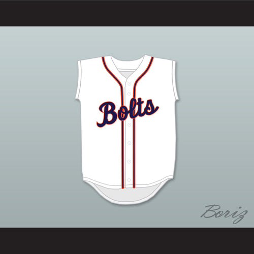 Mike Trout 1 Millville Senior High School Thunderbolts White Baseball Jersey 1