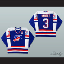 Load image into Gallery viewer, Mike Ramsey 33 USA National Team Hockey Jersey