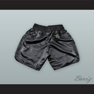 Iron Mike Tyson The Baddest Man on the Planet Black Boxing Shorts