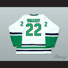 Load image into Gallery viewer, Mike Vallely 22 Danbury Whalers White Hockey Jersey