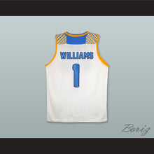 Load image into Gallery viewer, Mikey Williams 1 San Ysidro High School Cougars White Basketball Jersey