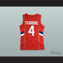 Load image into Gallery viewer, Milos Teodosic 4 Serbia Red Basketball Jersey