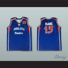 Load image into Gallery viewer, Milos Vujanic 13 Jugoslavija Blue Basketball Jersey