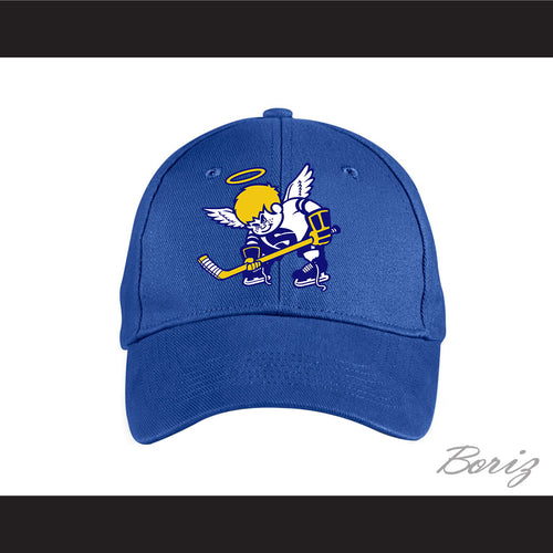 WHA Minnesota Fighting Saints Blue Baseball Hat