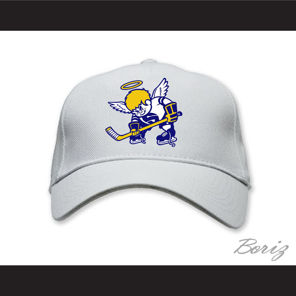 WHA Minnesota Fighting Saints White Baseball Hat